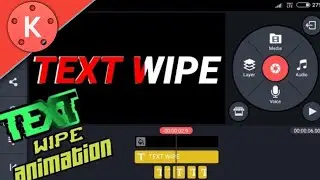 How to Make |Text Animation in KINEMASTER | on android