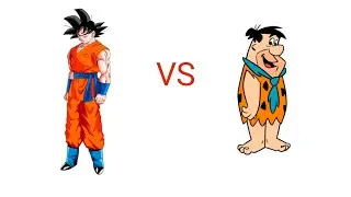 mugen son goku vs Fred flintstone