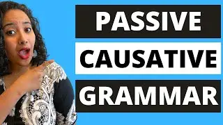 ENGLISH GRAMMAR LESSON | How To Use Passive Causative in English
