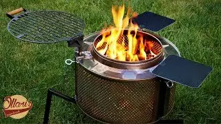 Building a Fire Pit / Grill from Scrap materials