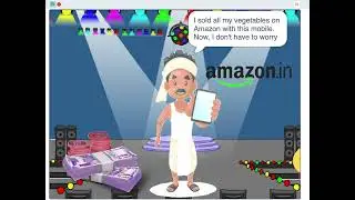 Animation: Connecting the Rural World to the Digital World  Sanjana Prasanth 7 Mother Mary's School