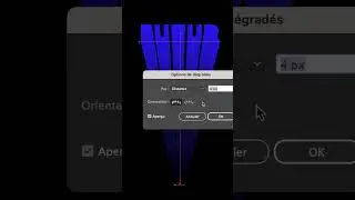 Tutoriel effet typographique sur Illustrator ! #shorts #shortsclip #tutorielillustrator #shortsart