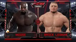 Moose vs Lesnar