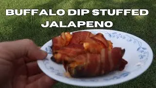 The BEST appetizer EVER!!!! | Jalapenos stuffed with Buffalo Chicken Dip
