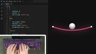 Creating Elastic Line Animation Effects with HTML and CSS