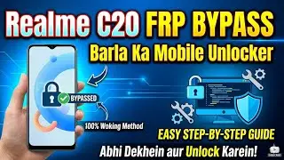 Realme c20 frp bypass without PC ! Abhi Dekhein Aur Unlock Karein! 