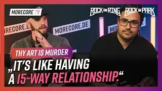 Thy Art Is Murder @ Rock am Ring 2024: "It's like having a 15-way relationship."