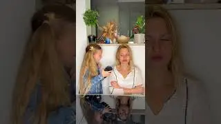 My mom didn't have a lot of nervous 🤭 Tiktok Damily #shorts