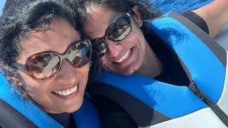 Maldives #watersports #parasailing #girlstrip