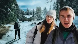 ZNALEŹLIŚMY TO W ŚRODKU LASU! *zimowa przygoda w górach*