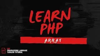 PHP Programming Tutorial - Array (BEGINNERS GUIDE)