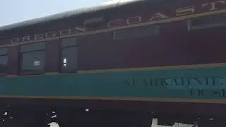 Oregon Coast Scenic Railroad Reversing without Caboose