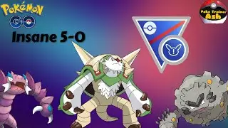 *5-0* With the Chesnaught And Alolan Gravler in the remix cup! (Pokémon Go Battle League Pvp)