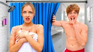SNEAKING INTO MY CRUSH'S HOUSE FOR 24 HOURS!!