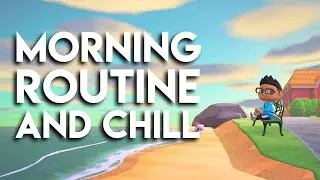 My Productive & Chill 5AM Routine In Animal Crossing New Horizons