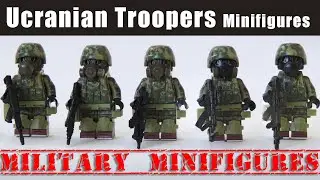 MILITARY MINIFIGURES - Ukrainian Troopers (Unofficial Lego Aliexpress)