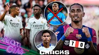 Barça ILUSIONA; APLASTA 7-0 | ¿Problema VINI-MBAPPE? Pide MÁS COMPROMISO |Ponen FECHA a la CHAMPIONS