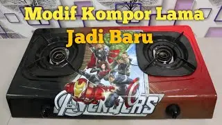 Cara Memasang Stiker Kompor
