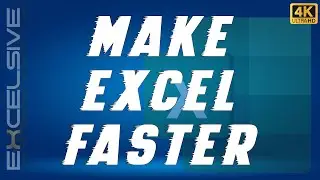 Excel Slow / Lag? 🚀Make Excel Load FASTER in Seconds!🚀