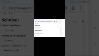 CS101 assignment 1 solutions fall2021