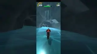 ice bike drive and heavy rider
