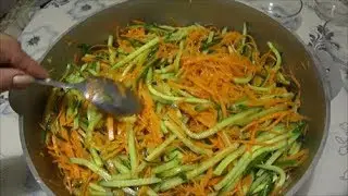 САЛАТ ОГУРЦЫ ПО- КОРЕЙСКИ НА ЗИМУ!