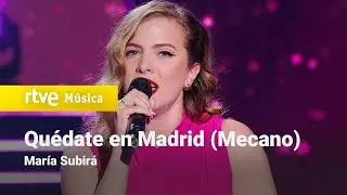 María Subirá – “Quédate en Madrid” (Mecano) | Cover Night