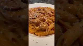 Creamy Chorizo Pasta! #barsfoods #chorizo #pasta 🍝🤤