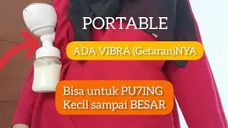 Review Pompa ASI portable murah ada Vibra / getar nya bisa untuk pu7ing Besar Kecil YOUHA THE POINT