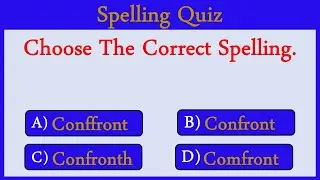Spelling Quiz 54: Can You Score 15/15?