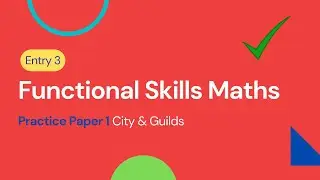 Entry 3 Functional Skills Maths Practice Paper 1 (At the Airport) City and Guilds