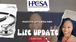LIFE UPDATE : medical graduate to a doctor |  life in South Africa | Board Exam