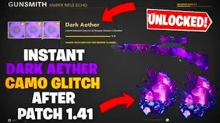 BLACK OPS COLD WAR GLITCHES: BEST WORKING INSTANT DARK AETHER CAMO GLITCH AFTER PATCH 1.41!