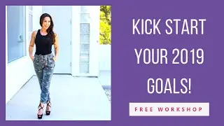 Kick Start your 2019 Goals LIVE | Natalie Jill and Brooks Hollan