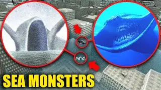DRONE CATCHES SEA MONSTERS IN A CITY... (Full Movie)