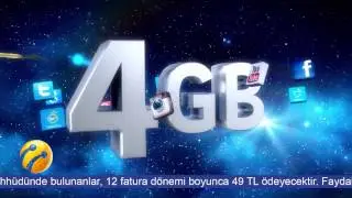Turkcell Faturalıya gelenlere interneti bol paket!