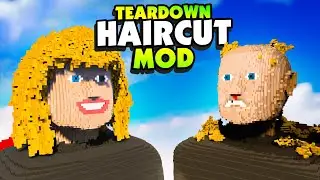 Cutting HUMAN HAIR Using ROCKETS AND FIRE - Teardown Mods
