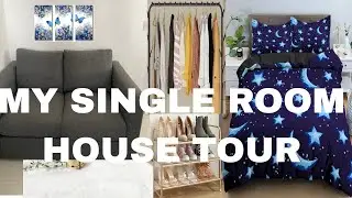 SINGLE ROOM HOUSE TOUR IN KENYA// HOW TO ARRANGE A SMALL ROOM