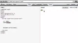 Learn Javascript 4 Tutorials   Variables