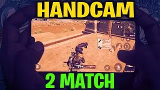 OnePlus 6 PUBG Mobile | HANDCAM GAMEPLAY | 2 MATCH SOLO VS SQUAD | EXORDIA GAMING