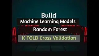 K FOLD Cross validation  R Random forest : Machine learning