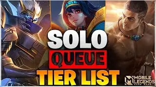 2021 Complete Hero Tier List in Solo Queue | Mobile Legends