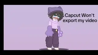 Capcut won't export-