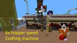 6x speed box-to-box auto crafter, preparing for the Hemisphere update to Java Minecraft 1.20.4