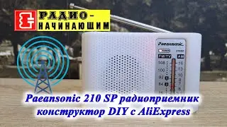Paeansonic 210 SP радиоприемник конструктор DIY с AliExpress