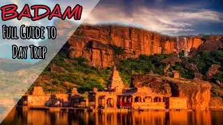 1500 साल पुराने गुफा मंदिर #badamicaves #worldheritagesites #chalukyas @RonYoutuber