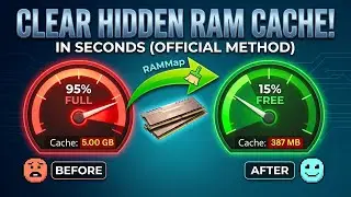 Why Your Windows PC is Slow? Clear Hidden RAM Cache in Seconds (Official Method)