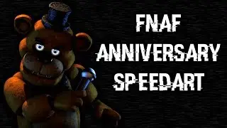 [SFM Speedart] FNaF's 4th Anniversary (FILLER)