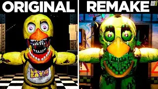 FNAF 2 REMAKE É REALMENTE INCRÍVEL! - FNAF Rewritten 87