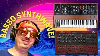 Come fare un basso SYNTHWAVE con DIVA e MINIMOOG - Tutorial completo in italiano - Sound design